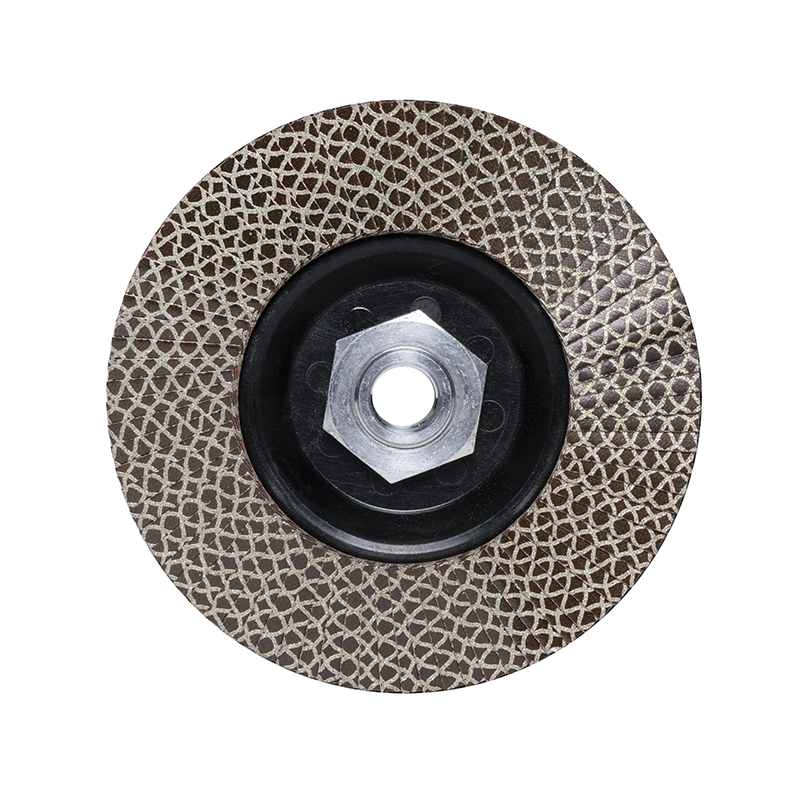 RUBI Diamond Grinding Flap Disc 115mm 100-120 GRIT BLACK
