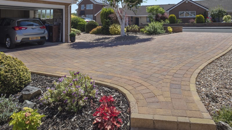 MARSHALLS Drivesett Tegula Original - AUTUMN 1m2