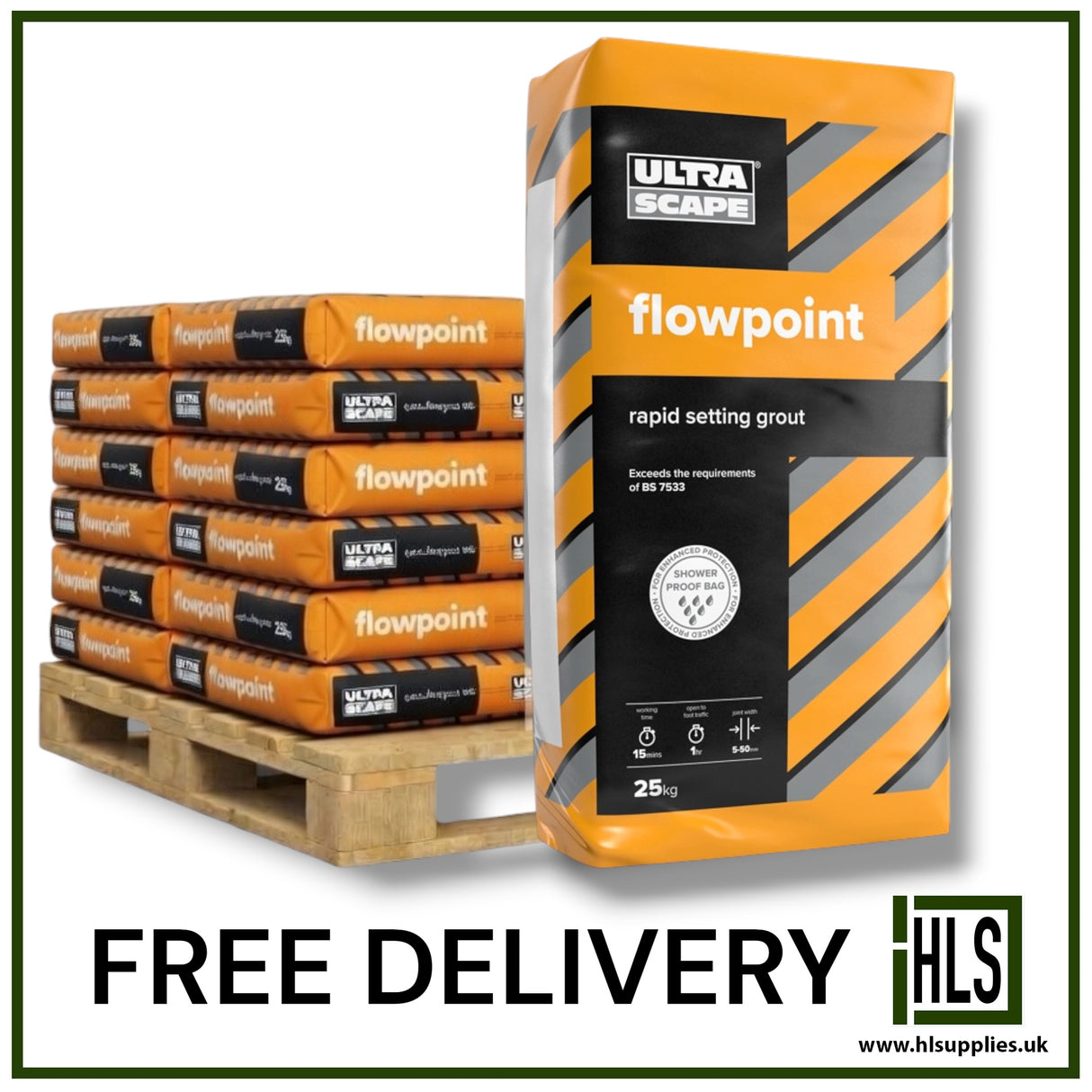 INSTARMAC ULTRASCAPE FLOWPOINT RAPID SET FLOWABLE GROUT