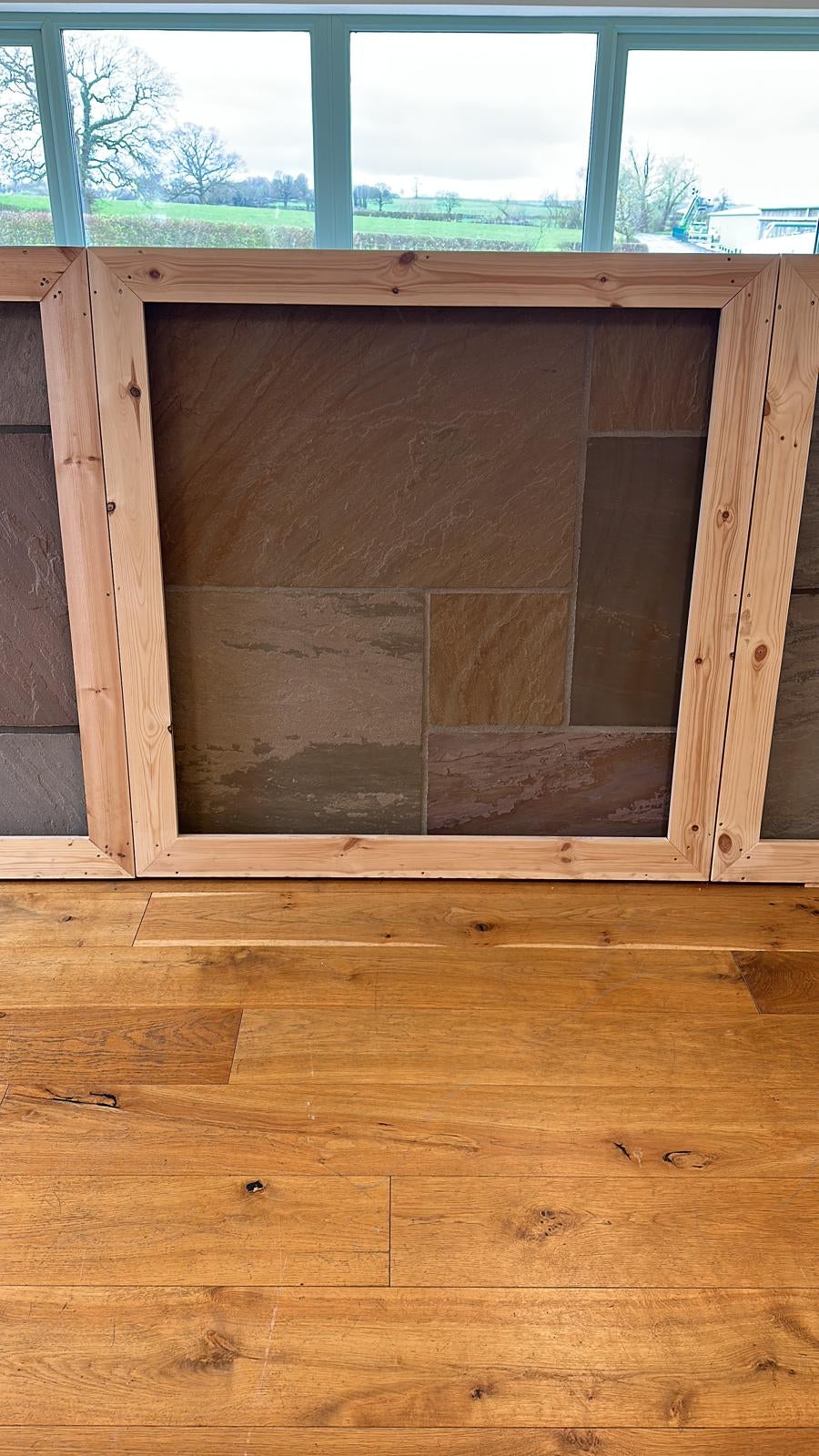 RIPPON BUFF SANDSTONE PAVING (4 mixed sizes) 22mm CALIBRATED