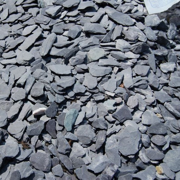 BLUE SLATE CHIPPINGS 40mm SMALL BAG (20kg)