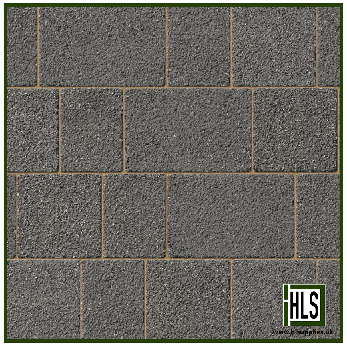 NEWGRANGE - 3 SIZE MIX 50mm BLACK GRANITE