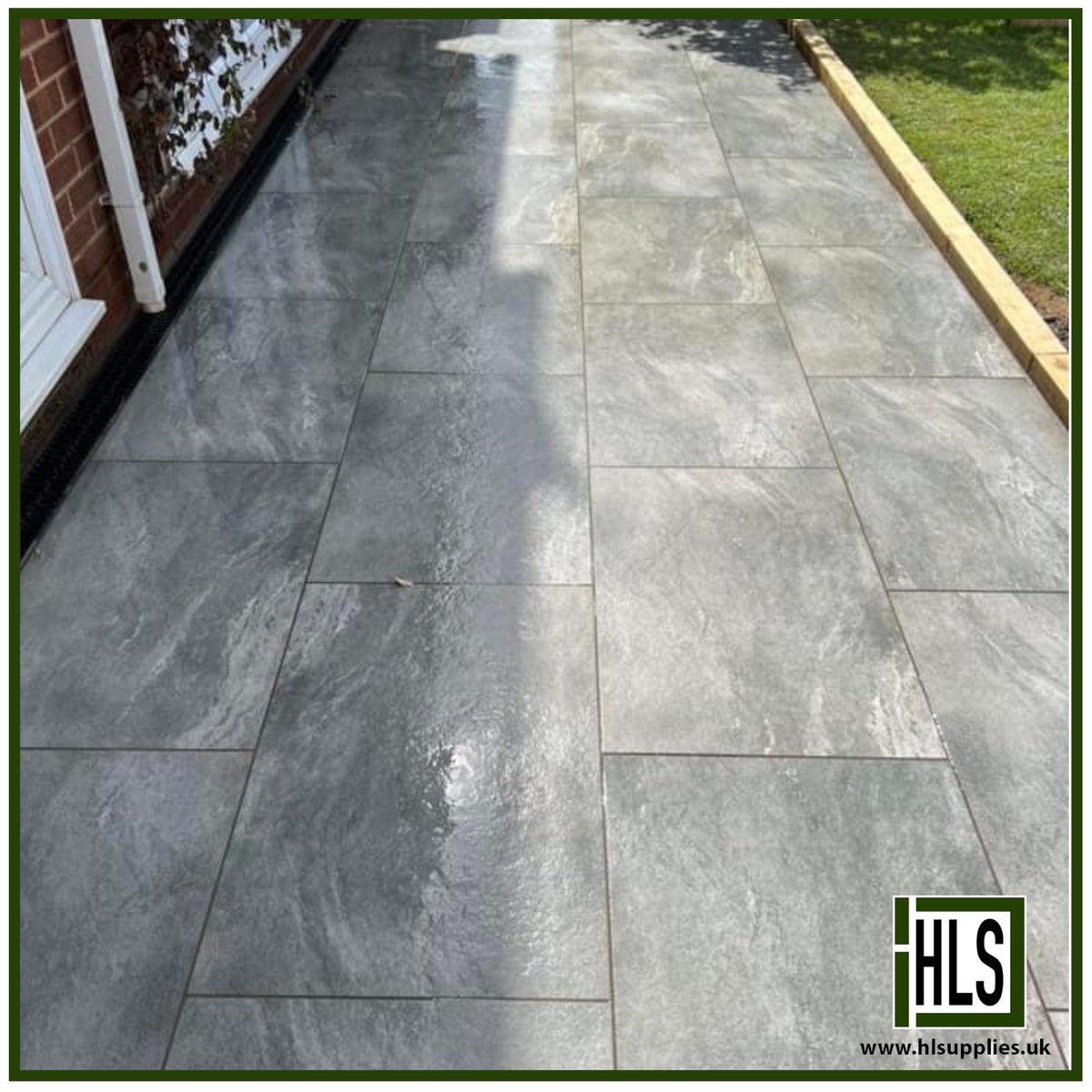 【中古】 Beautiful The’’’’Pavers EARTHCORE GREY PORCELAIN PAVING 600x900x20mm – HLSupplies