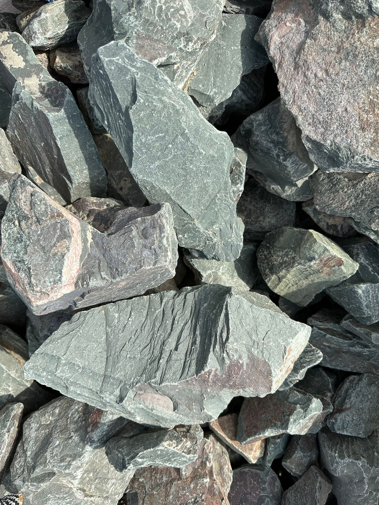 100-150mm Granite Gabion Stone Bulk Bag 800kg