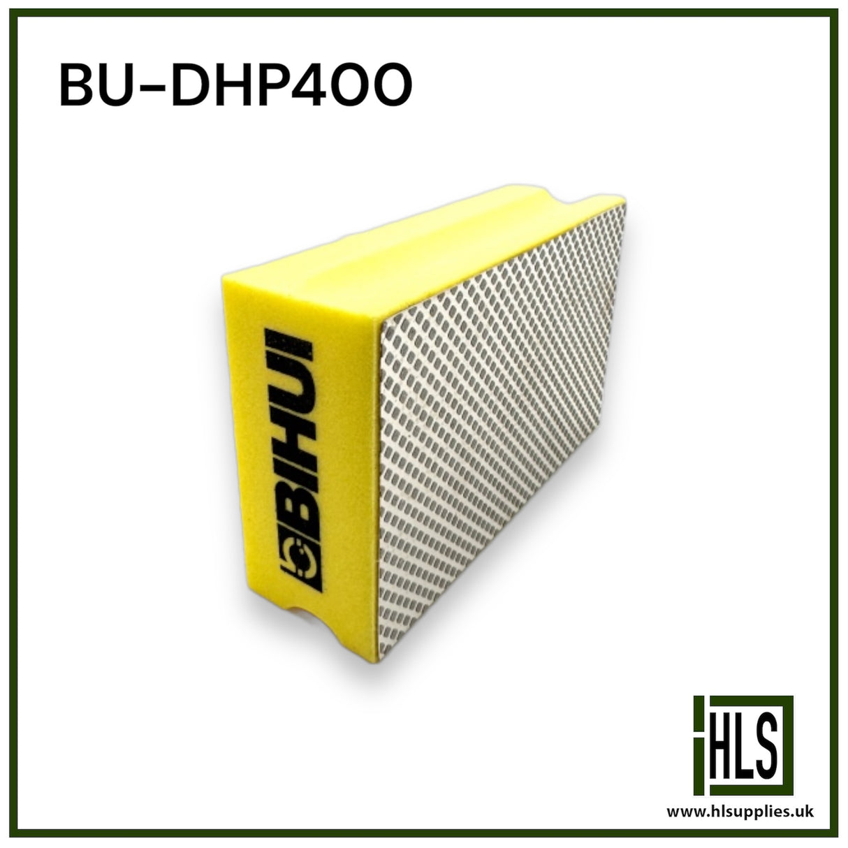 BU-DHP400 DIAMOND HAND PAD 400 GRIT