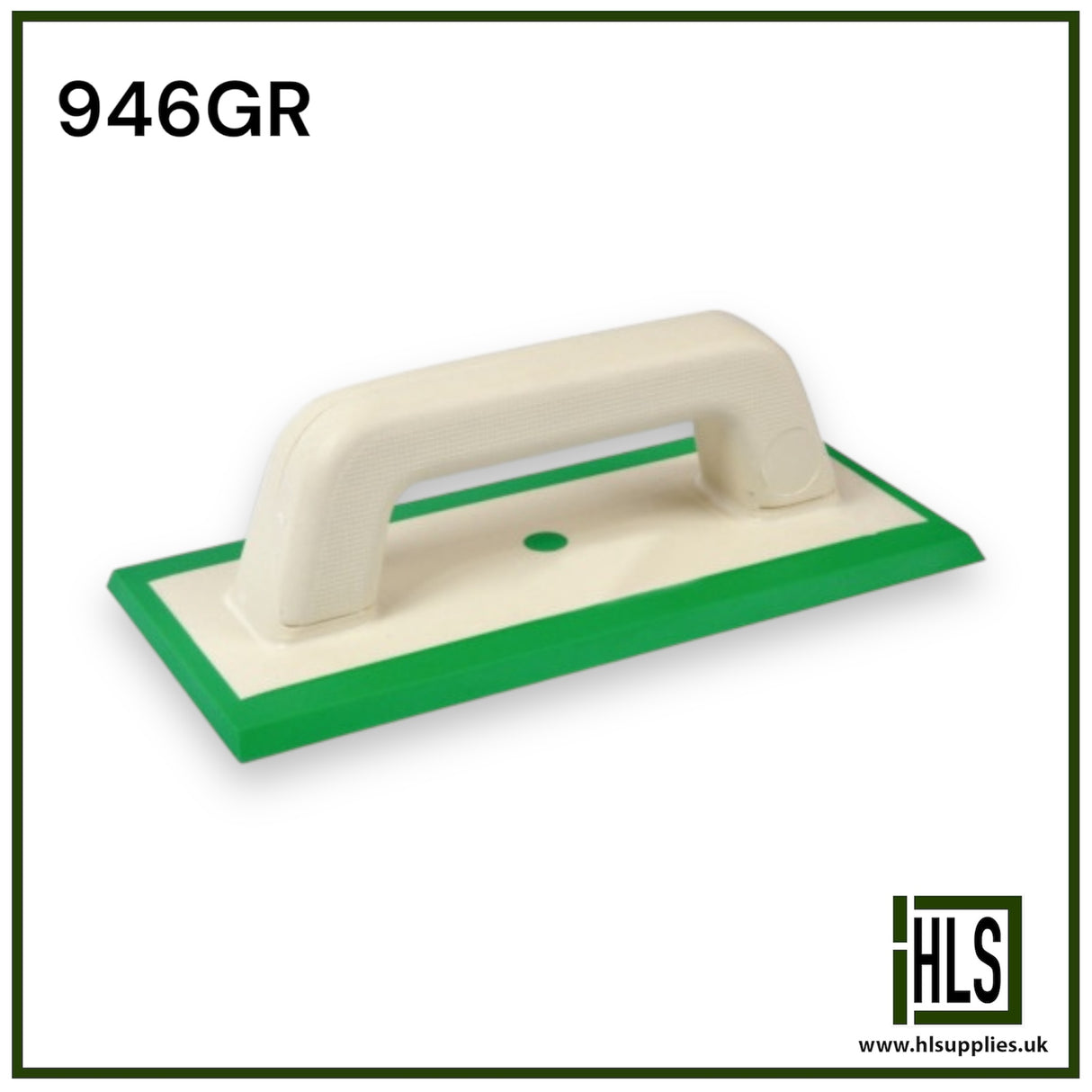 GREEN HARD RUBBER DUAL EDGE FLOAT