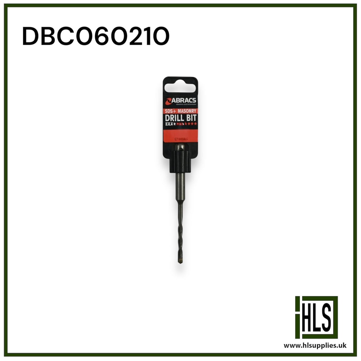 6.0mm x 210mm SDS+ Masonry Drill Bit DBC060210