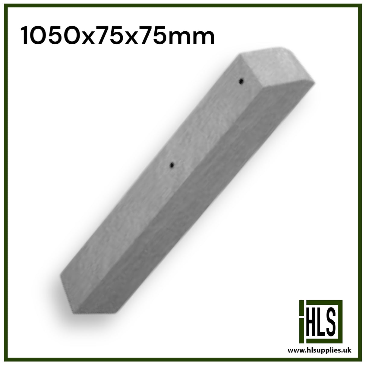 CONCRETE SPURS - 1050 x 75 x 75