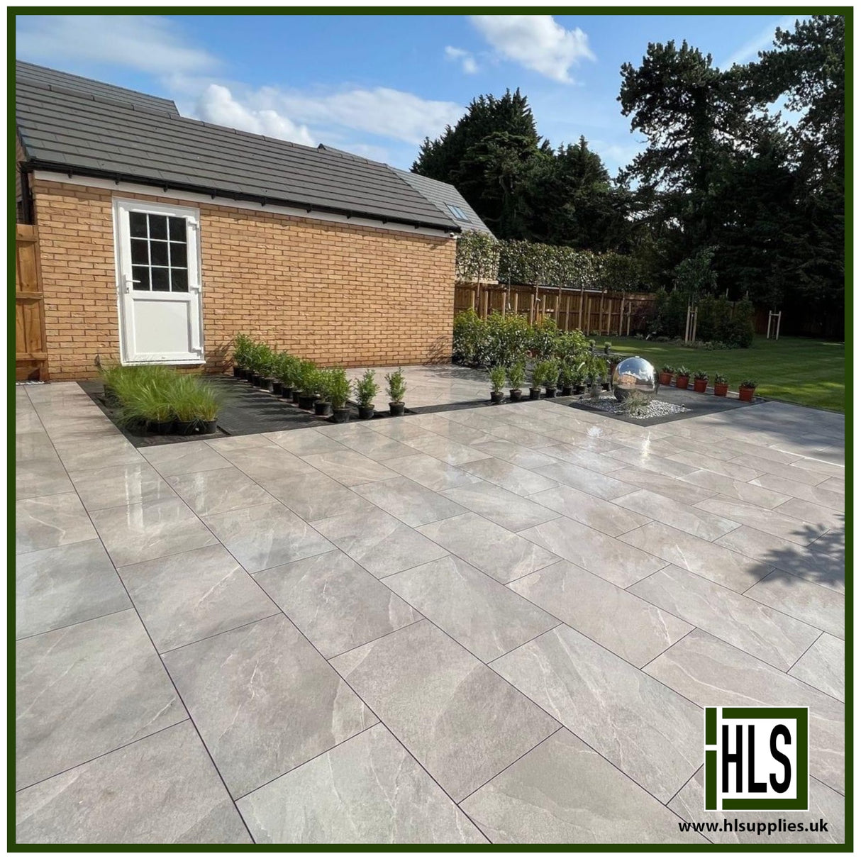 m2 GERAIS GREY 450x900x20mm ITALIAN PORCELAIN PAVING