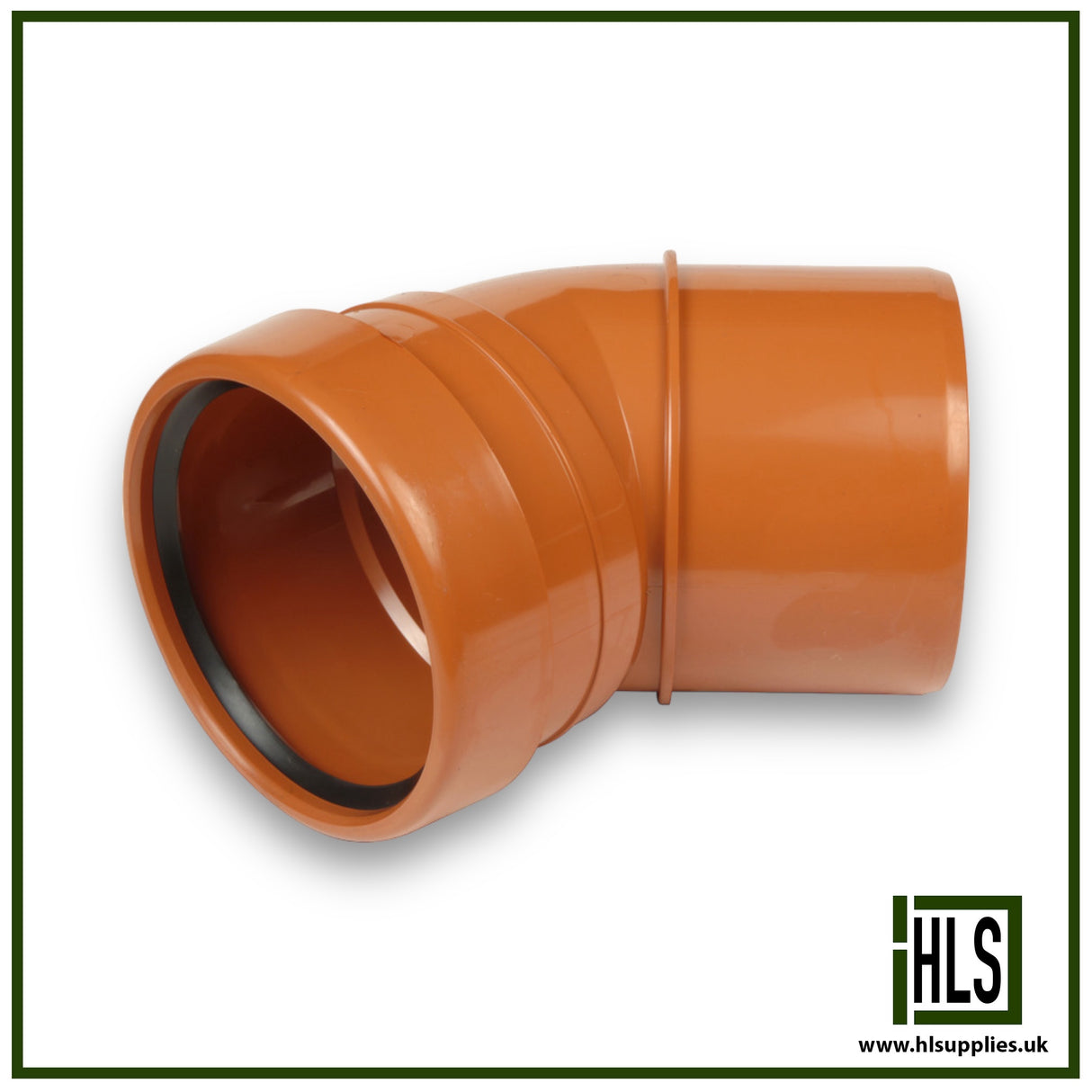 110MM U/G 45° SINGLE SOCKET BEND