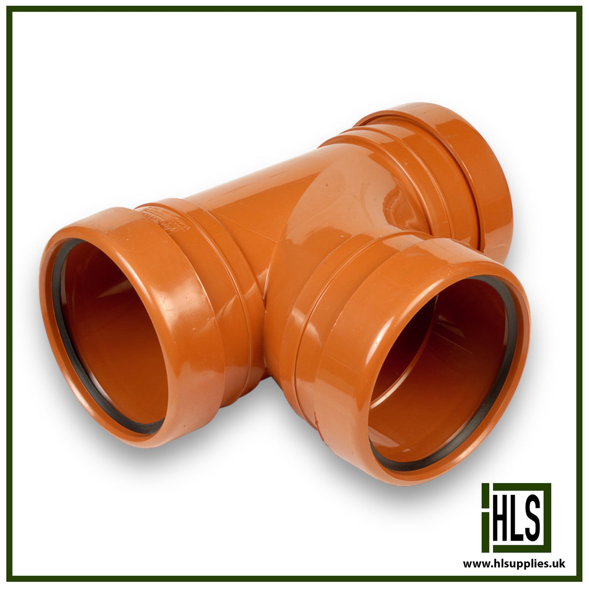110MM U/G 87.5° TRIPLE SOCKET BRANCH