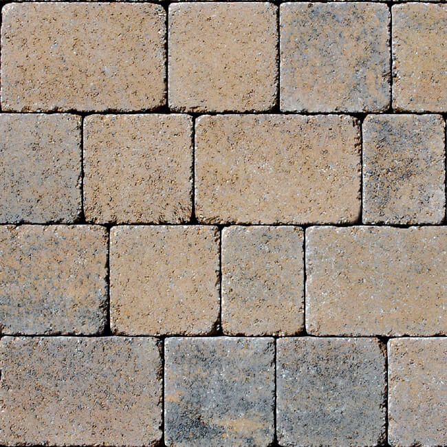 BARLEYSTONE Kingspave Paving Cobbles - WALNUT 1m2