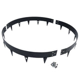 GARDEN TREE RINGS, Black 900mm Diameter (3 sections) CORE EDGE
