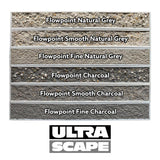ULTRA SCAPE FLOWPOINT FINE FLOWABLE RAPID SETTING EXTERNAL GROUT 25KG CHARCOAL