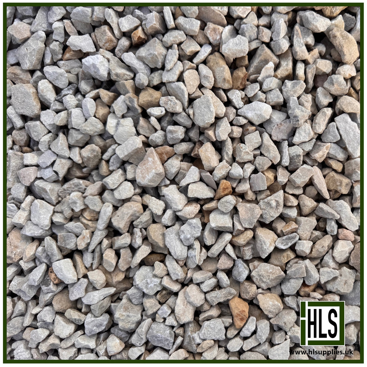 HLSupplies Cotswold Chippings featuring honey-buff limestone aggregate for garden paths, driveways, and borders.