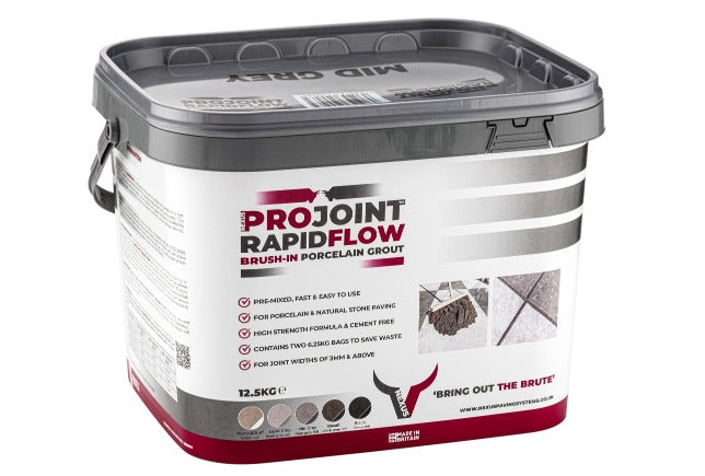 ProJoint™ RapidFlow™ Brush In Porcelain Paving Grout - available in 4 colour options