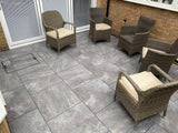 Ultra Aspen Anthracite 21.6m2 Porcelain Paving