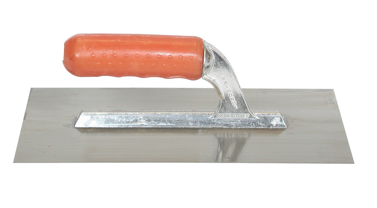 Raimondi Rubber Handled Finishing Steel Trowels small and large