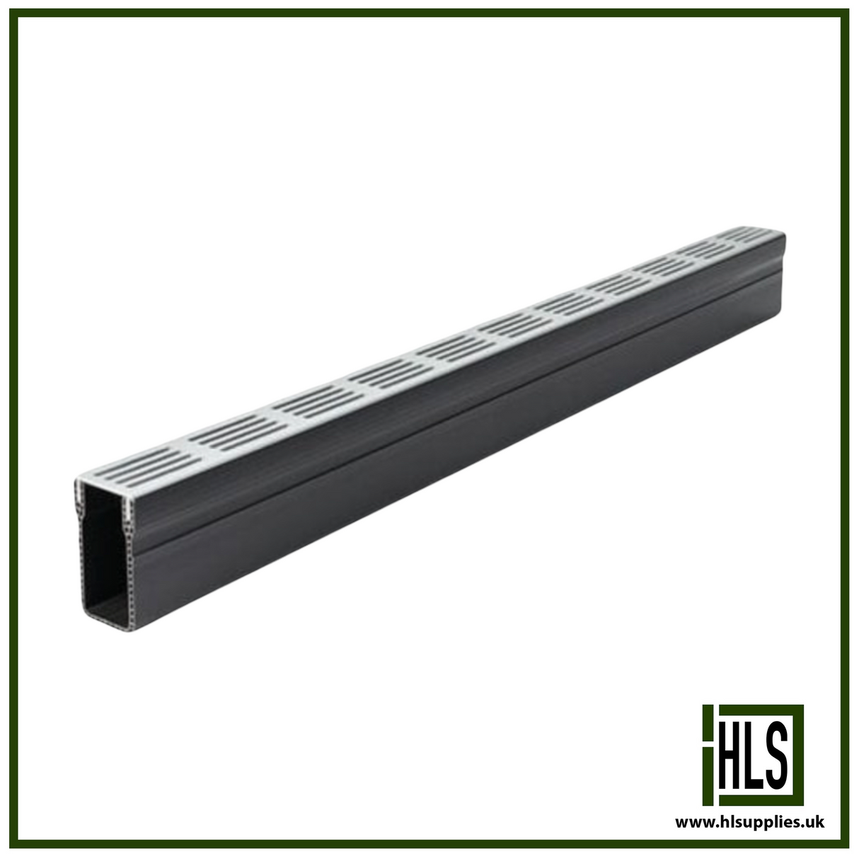 THRESHOLD DRAIN SLIMLINE ALU GRATE 1000mm