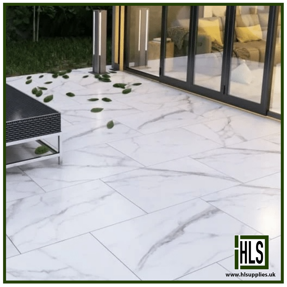 MAXIMUS STATUARIO PORCELAIN PAVING 600x900x20mm