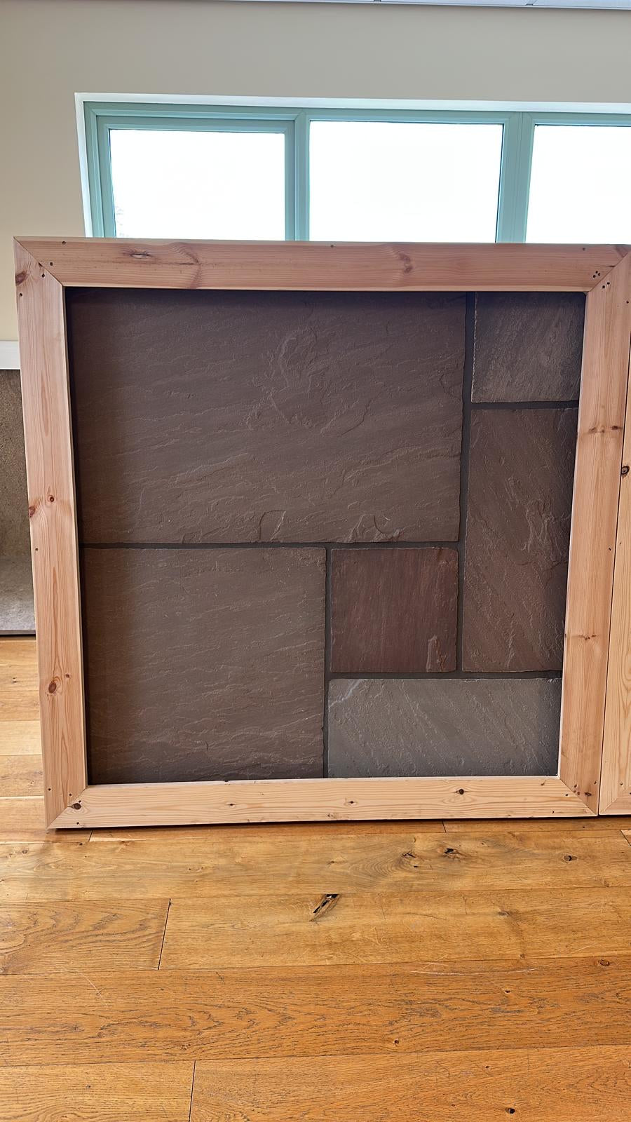 AUTUMN BROWN SANDSTONE PAVING (4 mixed sizes) 22mm CALIBRATED