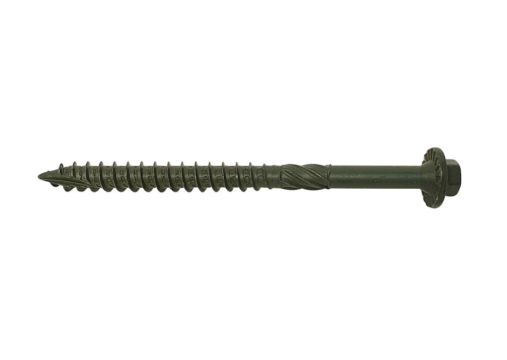 Spectre T/Fix Screw 6.3x250mm Box 50 T17 Tip 1000hr Green