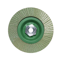 RUBI Diamond Grinding Flap Disc 115mm 50-60 GRIT GREEN