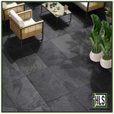 BRAZILIAN BLACK PORCELAIN PAVING 600x900x20mm