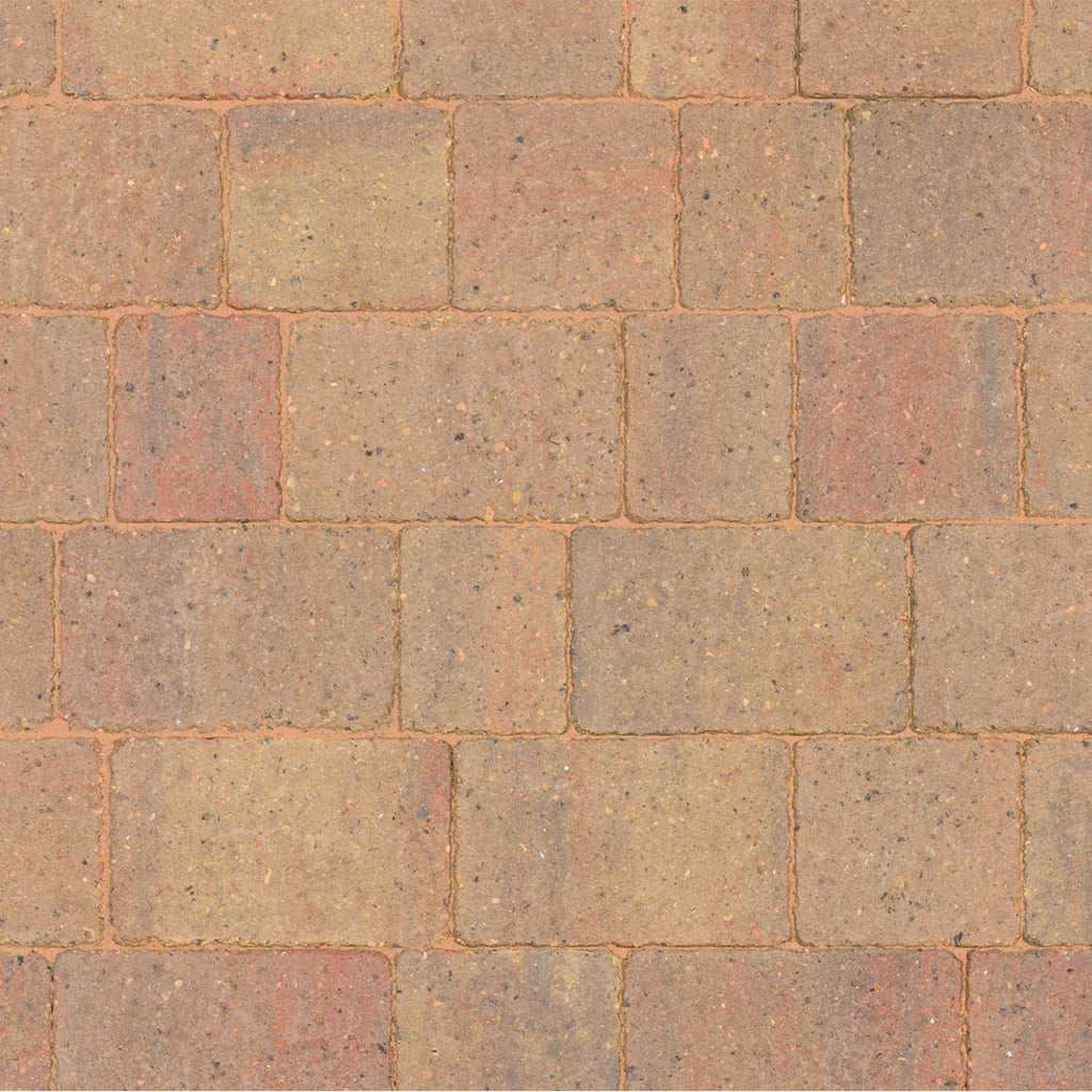 BRETT Alpha TRIO Driveway Block Paving AUTUMN 1m2