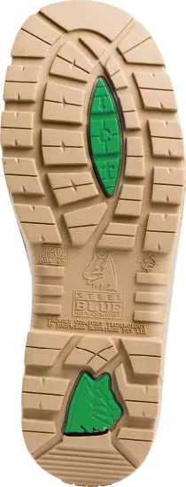 Blue Steel Southern Cross Zip Scuff Sand S3 - Size 8 (MENS)