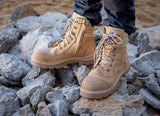 Blue Steel Southern Cross Zip Scuff Sand S3 - Size 10 (MENS)