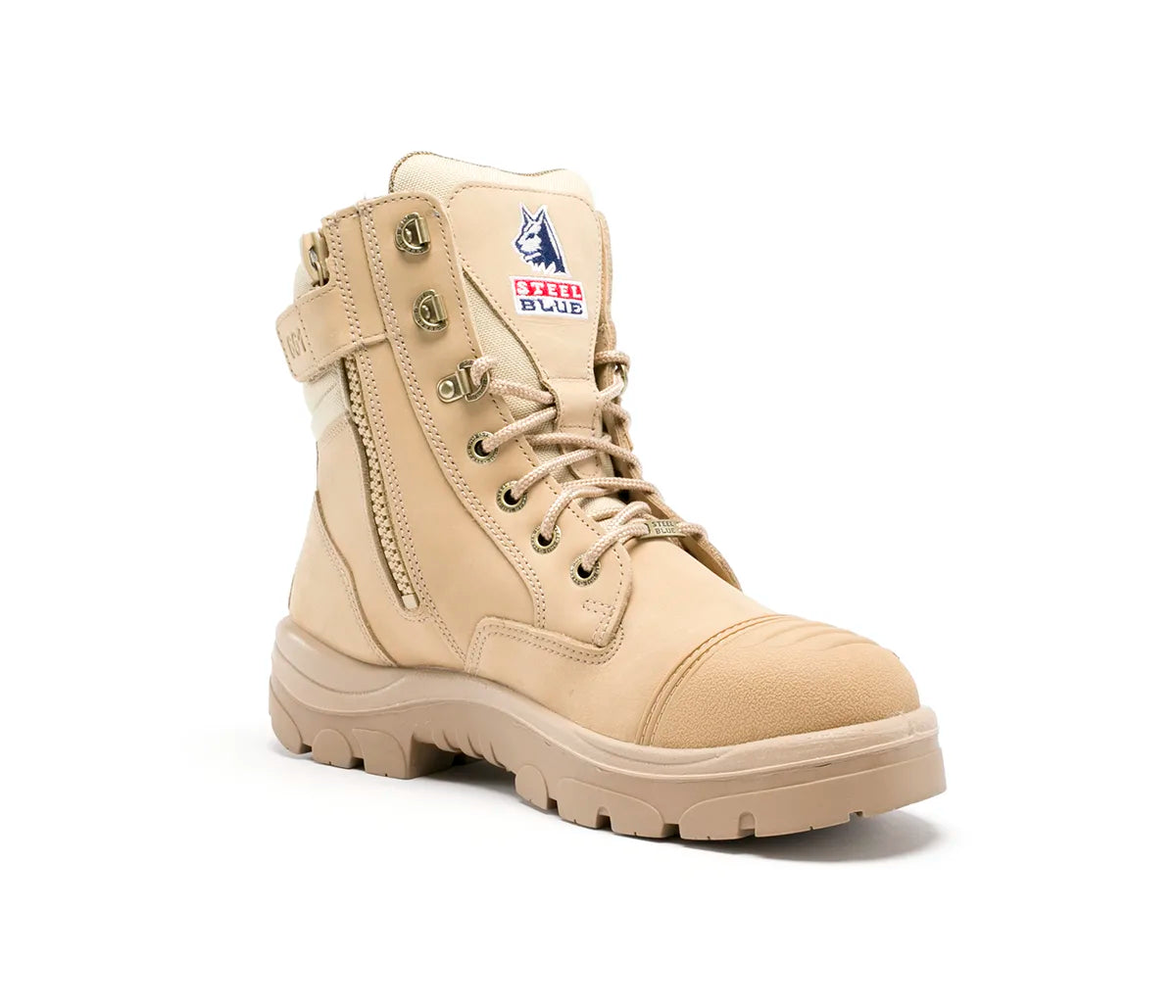 Blue Steel Southern Cross Zip Scuff Sand S3 - Size 9 (MENS)