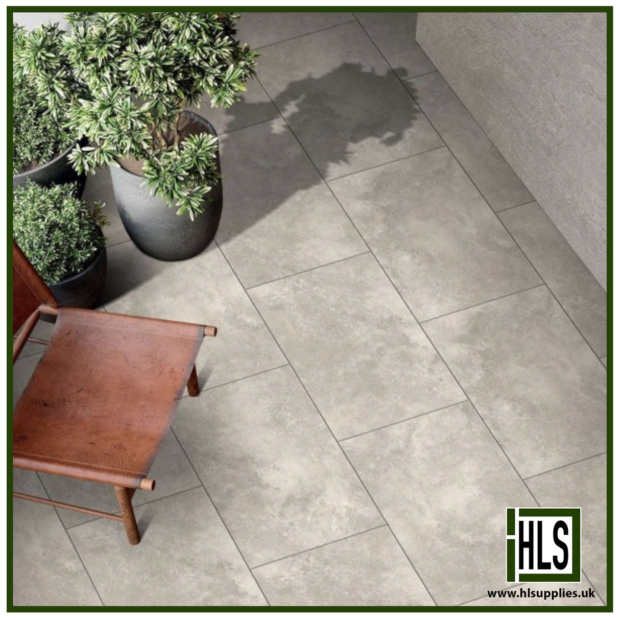 LIMESTONE ASH PORCELAIN PAVING 600x900x20mm