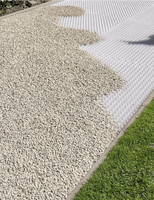 CORE DRIVE 40-30 Gravel Stabilisation Grid | WHITE | 1600 X 1200mm with heat welded weed suppressant