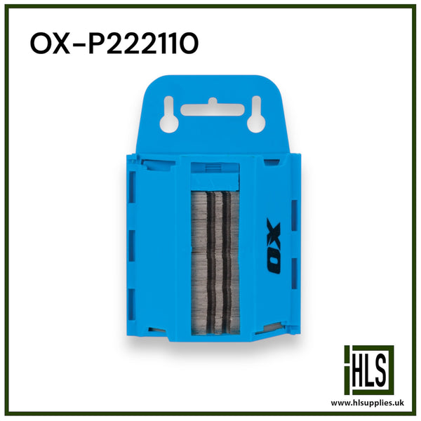 OX-P222110 OX PRO BLADES & DISPENSER (100 Pack)