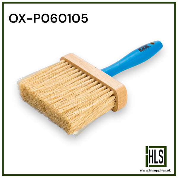 OX-P060105 OX PRO 5 ROW WATER BRUSH(TIMBER HANDLE)