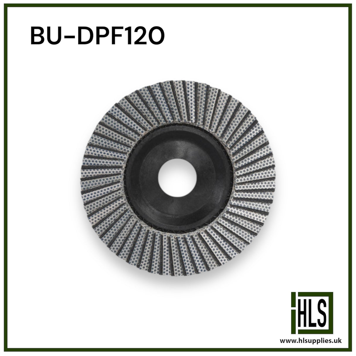 BU-DPF120 UNIVERSAL DIAMOND FLAP WHEEL - Grit 120