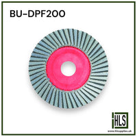 BU-DPF200 UNIVERSAL DIAMOND FLAP WHEEL GRIT 200