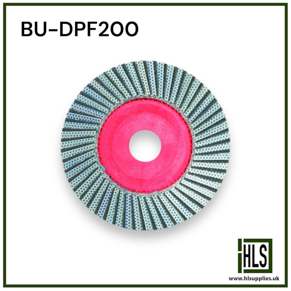 BU-DPF200 UNIVERSAL DIAMOND FLAP WHEEL GRIT 200