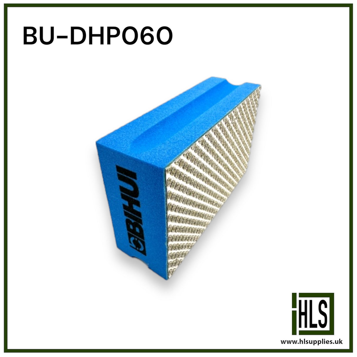 BU-DHP060 DIAMOND HAND PAD 60 GRIT