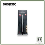 STAINLESS STEEL SQUARE 10mm NOTCH TROWEL 280x115mm