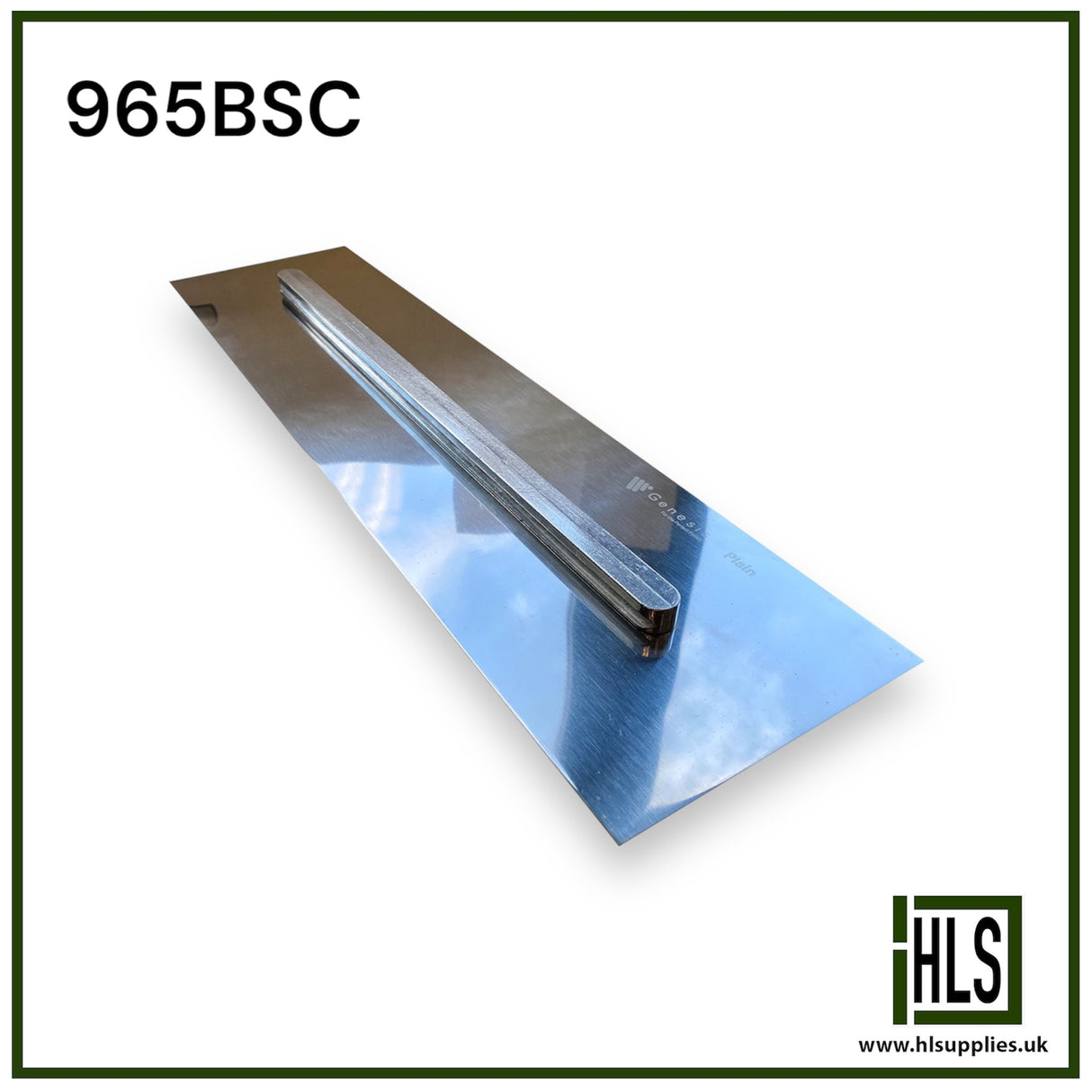 STAINLESS STEEL SCREEDING BLADE 280x115mm