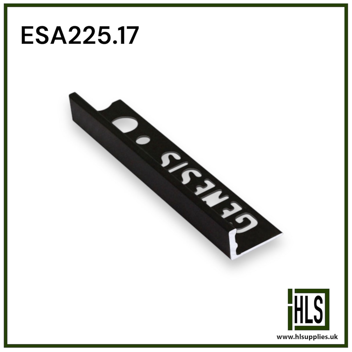 ALUMINIUM STRAIGHT EDGE 2.5m MATT BLACK (17)