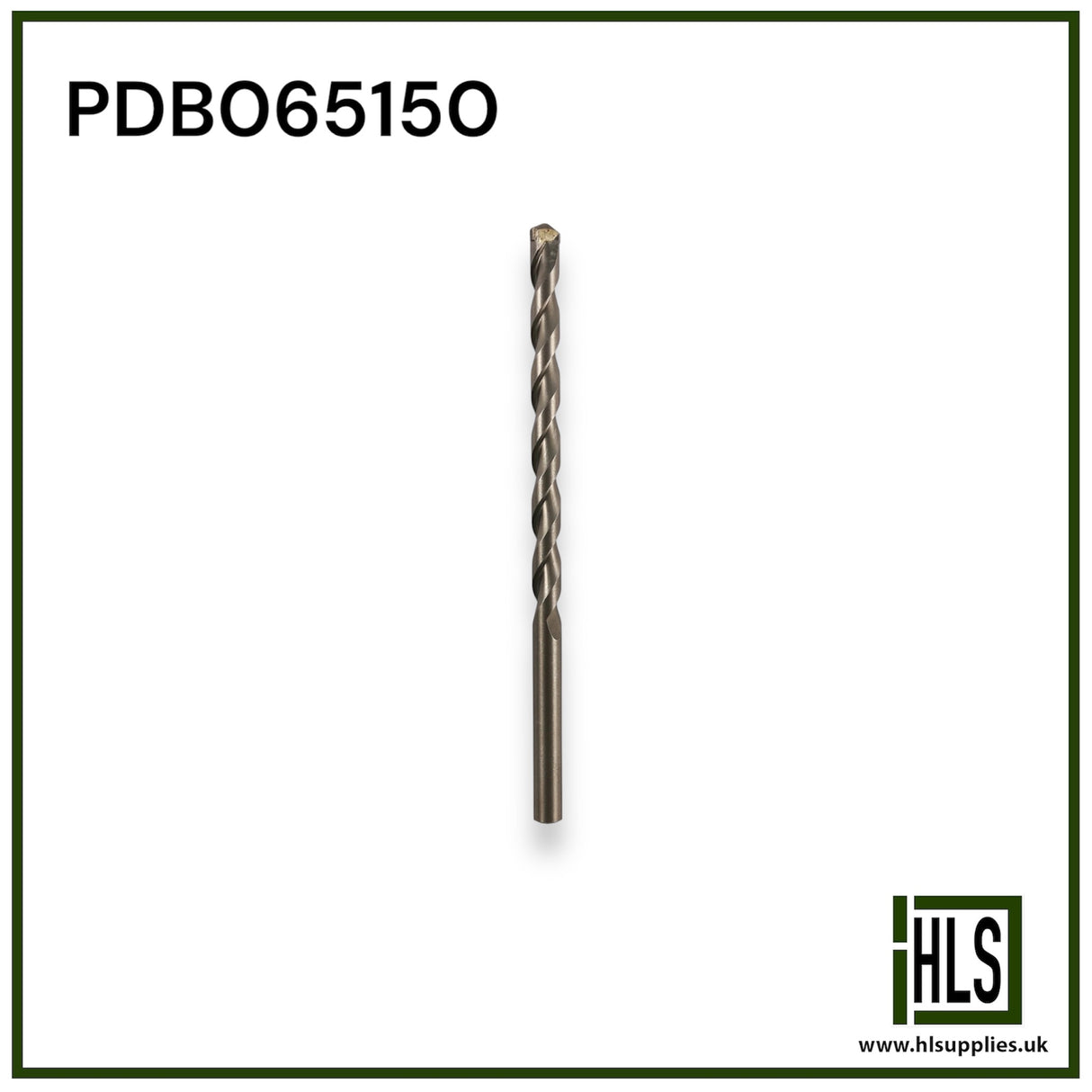 6.5mm x 150mm PERCUSSION DRILL BIT PDB065150
