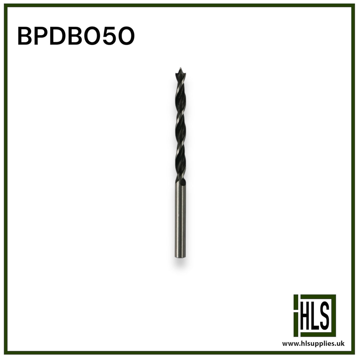 5.0mm BRAD POINT WOOD DRILL BIT BPDB050