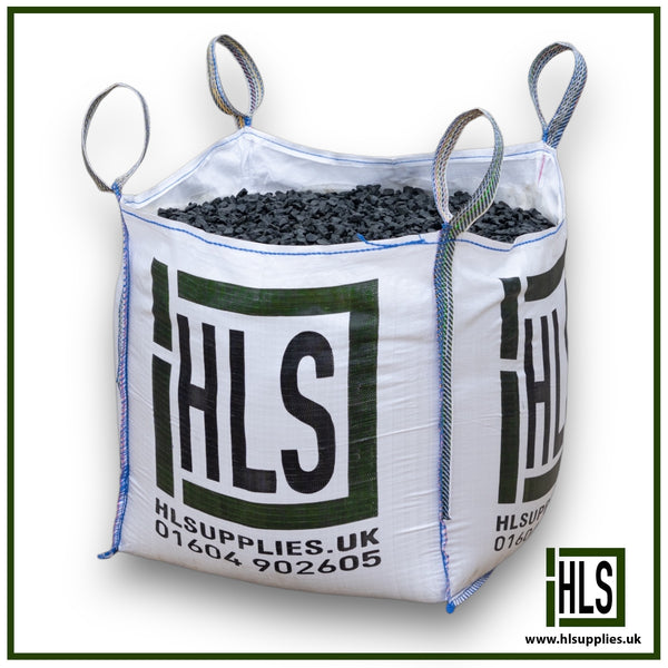 BLACK BASALT CHIPPINGS BULK BAG 10-20mm