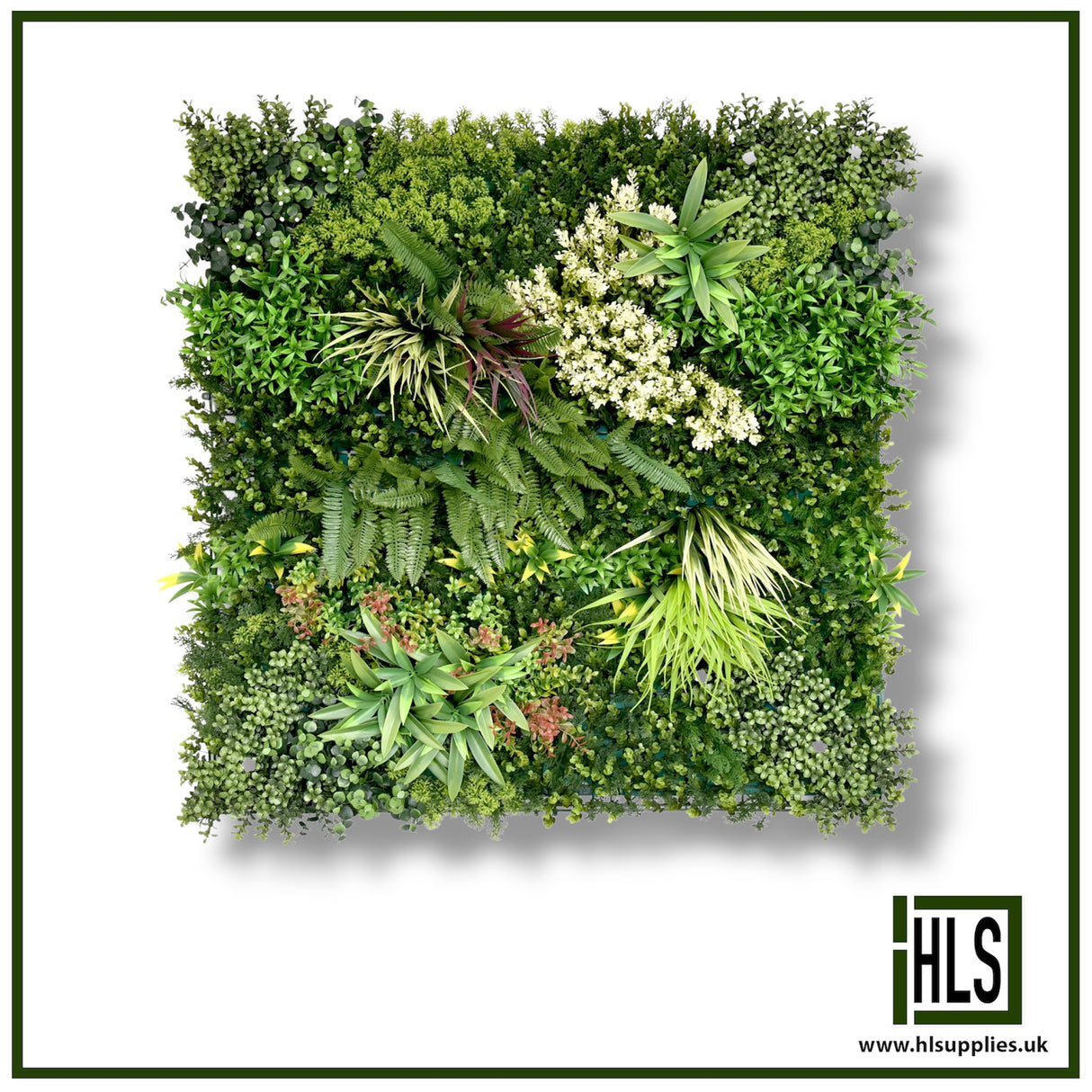 GREEN WALL DESIGN A - 1000x1000mm