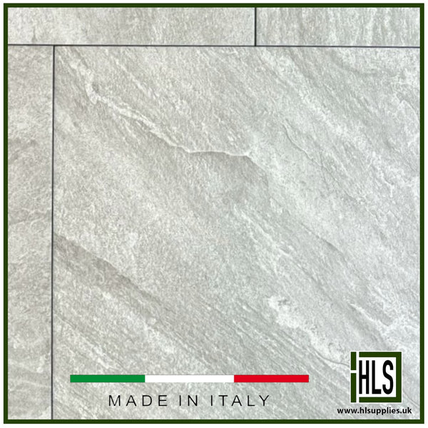 SILVER STONE 600x600x18mm ITALIAN PORCELAIN PAVING