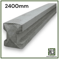 SLOTTED INNER POSTS PYRAMID TOP - 2400 x 100 x 85