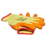 AMTECH Latex Palm Coated Gloves (Size 9) LARGE